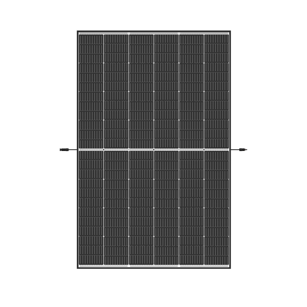 440W TRINA VERTEX S+ GLAS/GLAS SOLARMODUL BLACK FRAME