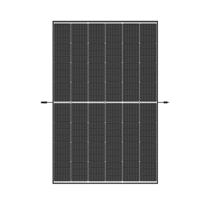 440W TRINA VERTEX S+ GLAS/GLAS SOLARMODUL BLACK FRAME